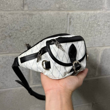 Chrome Hearts Snat Mini Bag Checkered White