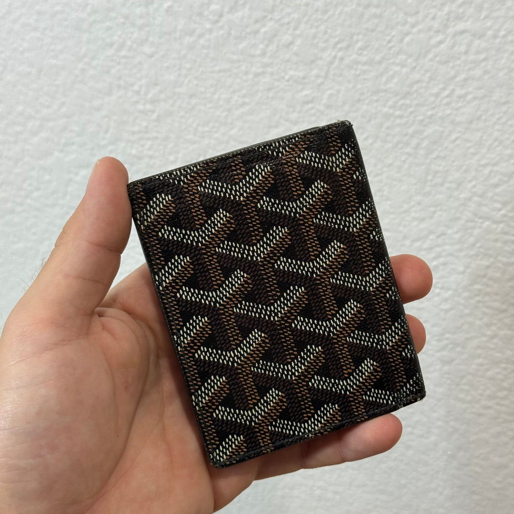 Goyard Saint Marc Brown Cardholder Bifold Wallet