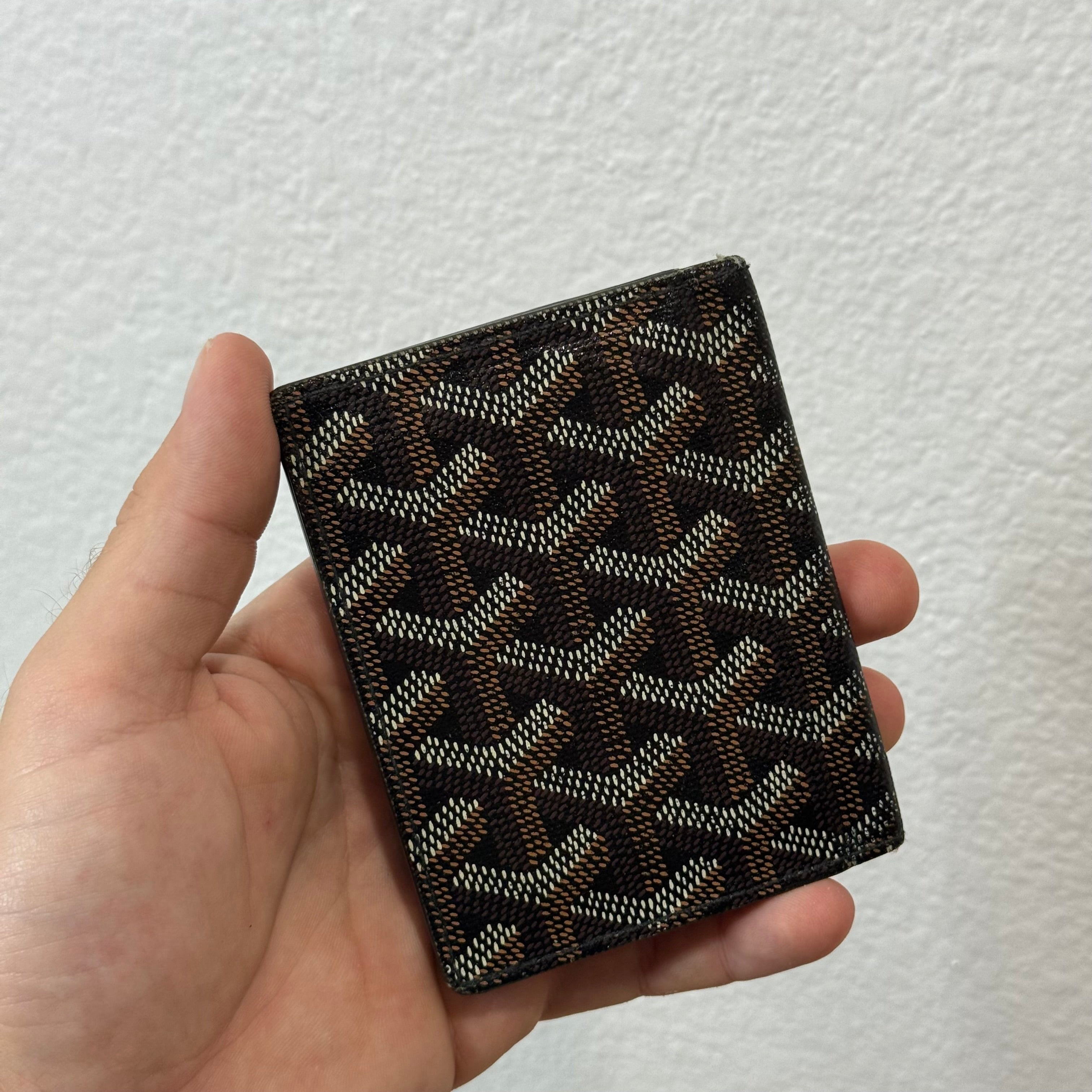Goyard Saint Marc Brown Cardholder Bifold Wallet