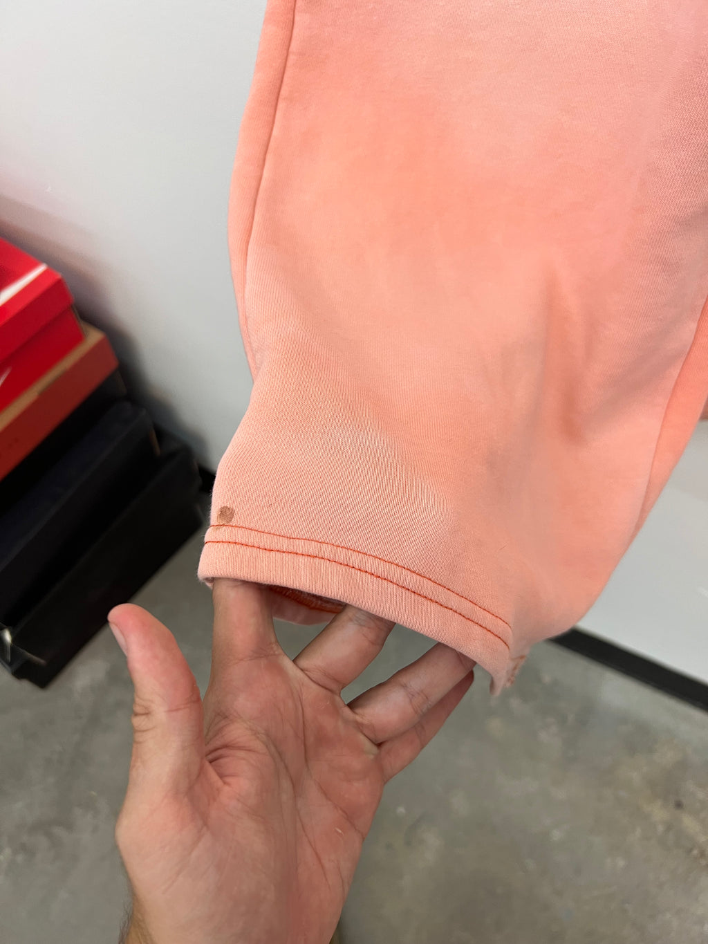 Vertabrae Peach Sweatpants - Size S