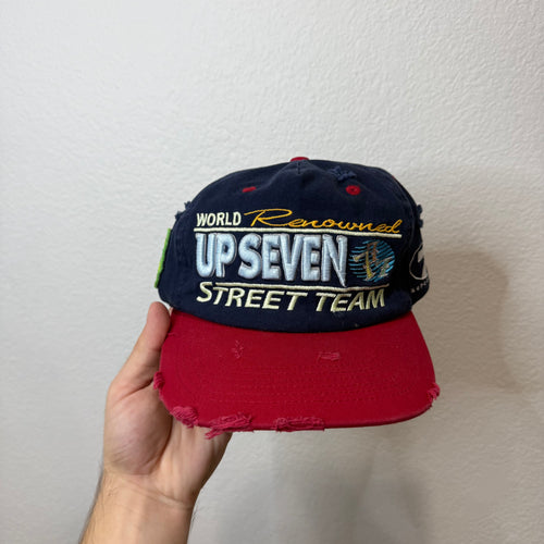 Up7 Skate Hat PREOWNED Red/Blue