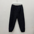Louis Vuitton Black Flower Monogram Track Pants - Size 40 (US 30)