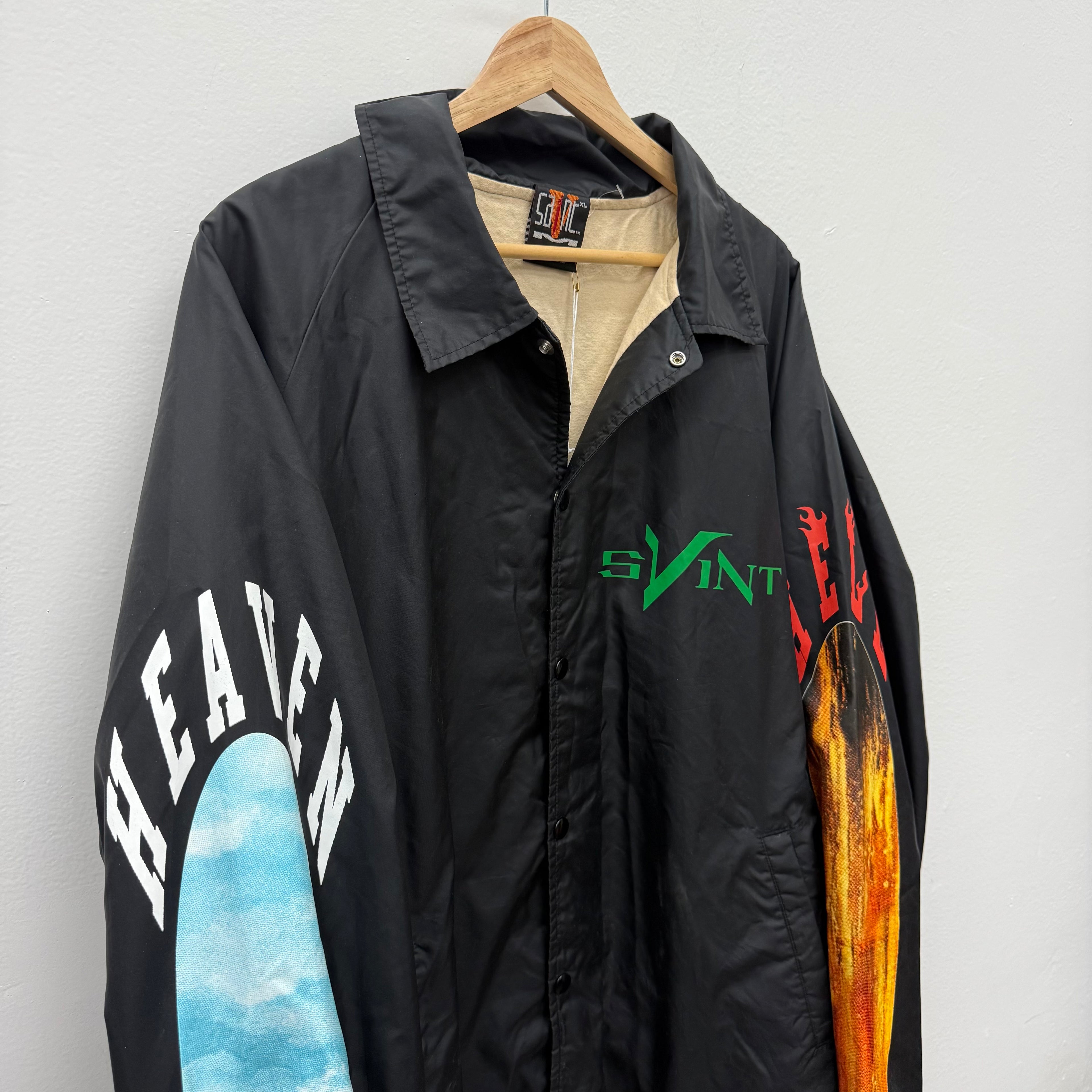 Saint Michael Vlone Heaven Hell Jacket - Size XL