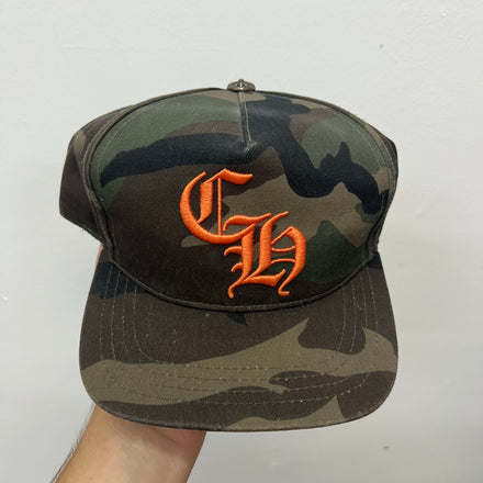 Chrome Hearts Camo CH Baseball Hat