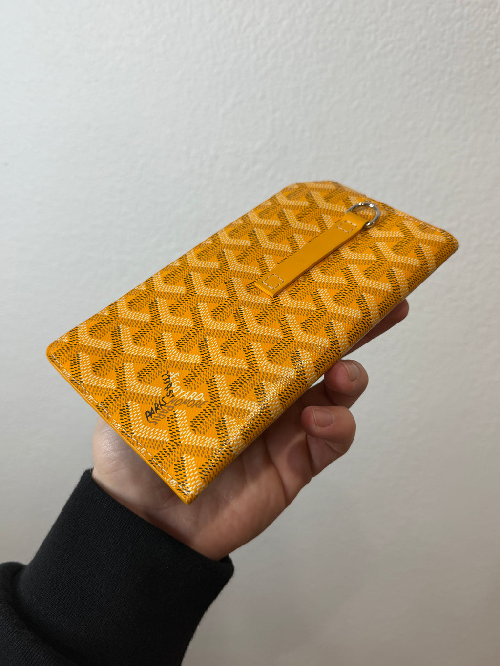 Goyard Yellow Sunglasses Case