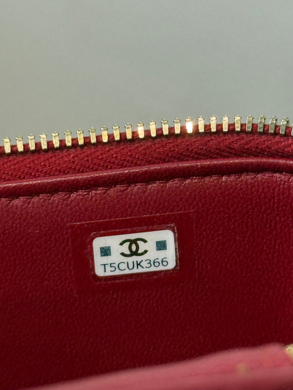 Chanel Quilted Lamb Leather Vanity Side Bag Red