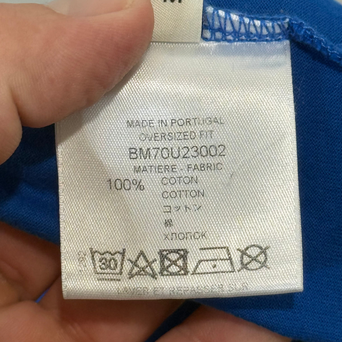 Givenchy Paris Logo T-Shirt Blue - Size M