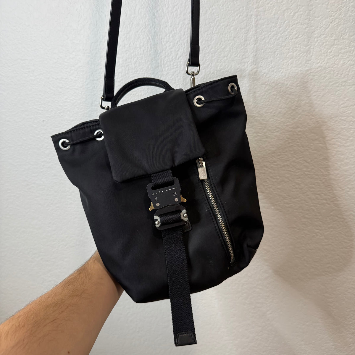 1017 Alyx 9SM Nylon Baby Bucket Backpack Bag