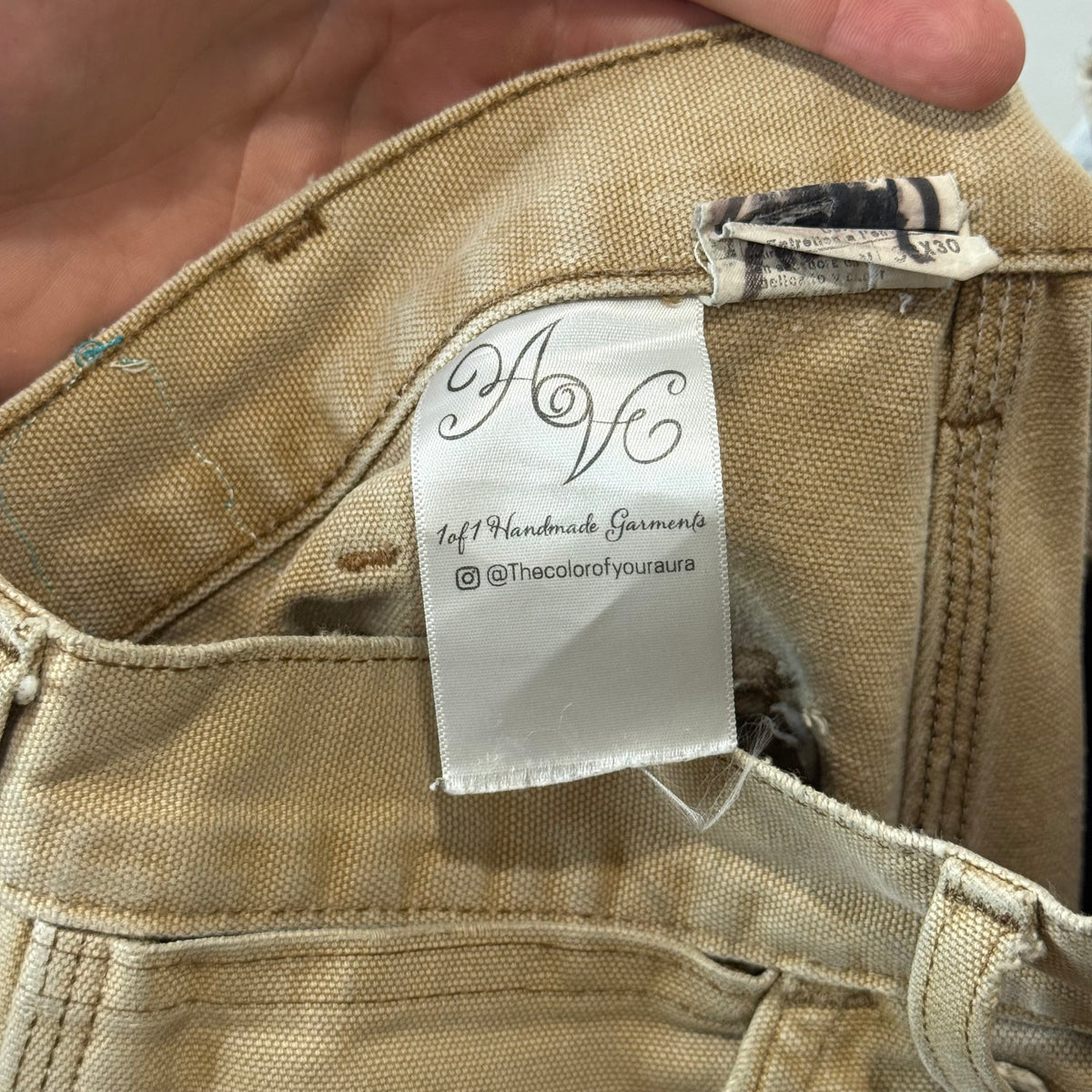 Carhartt Carpenter Pants Custom Reworked by Aura - Size 33 x 30