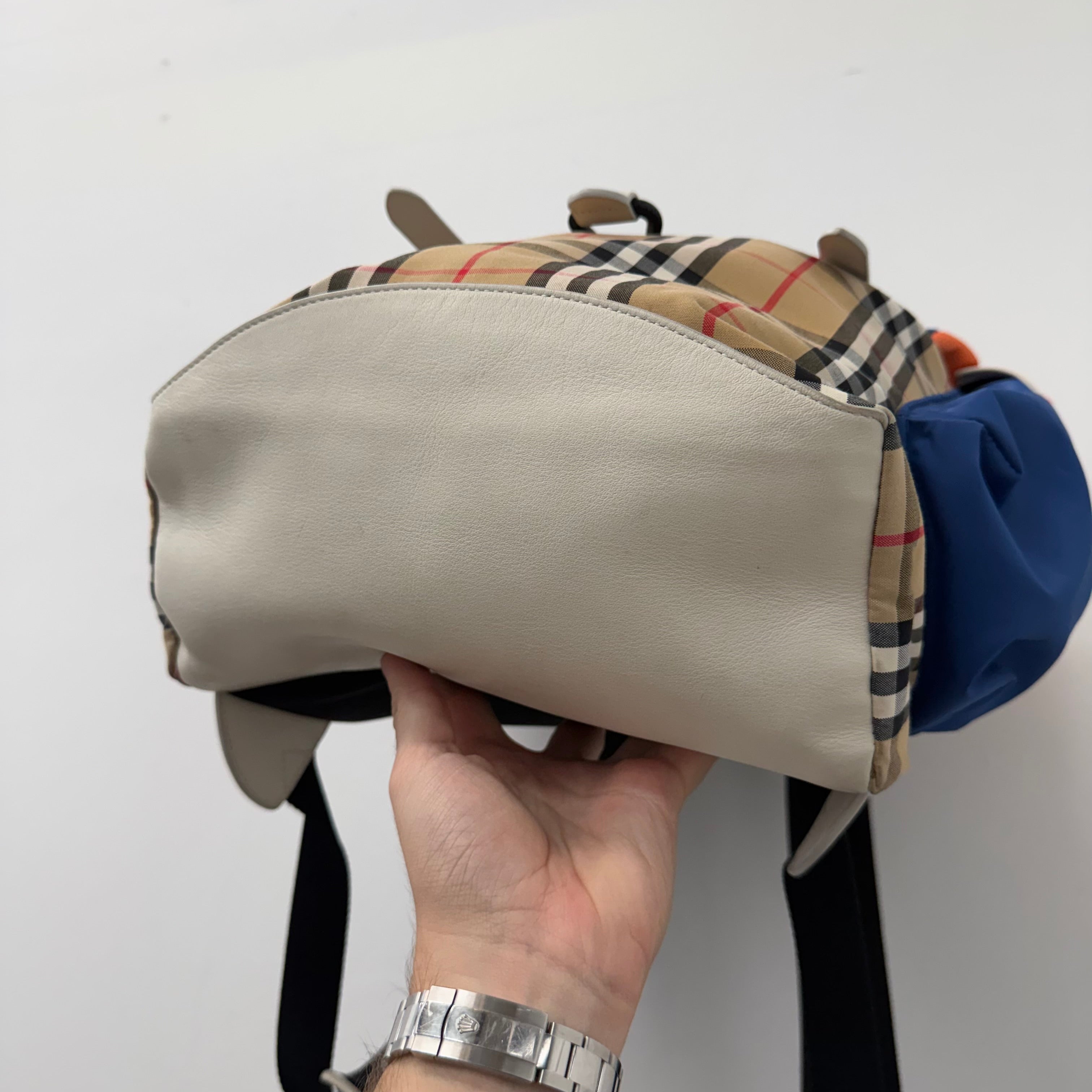 Burberry Rucksack Brown Canvas Backpack