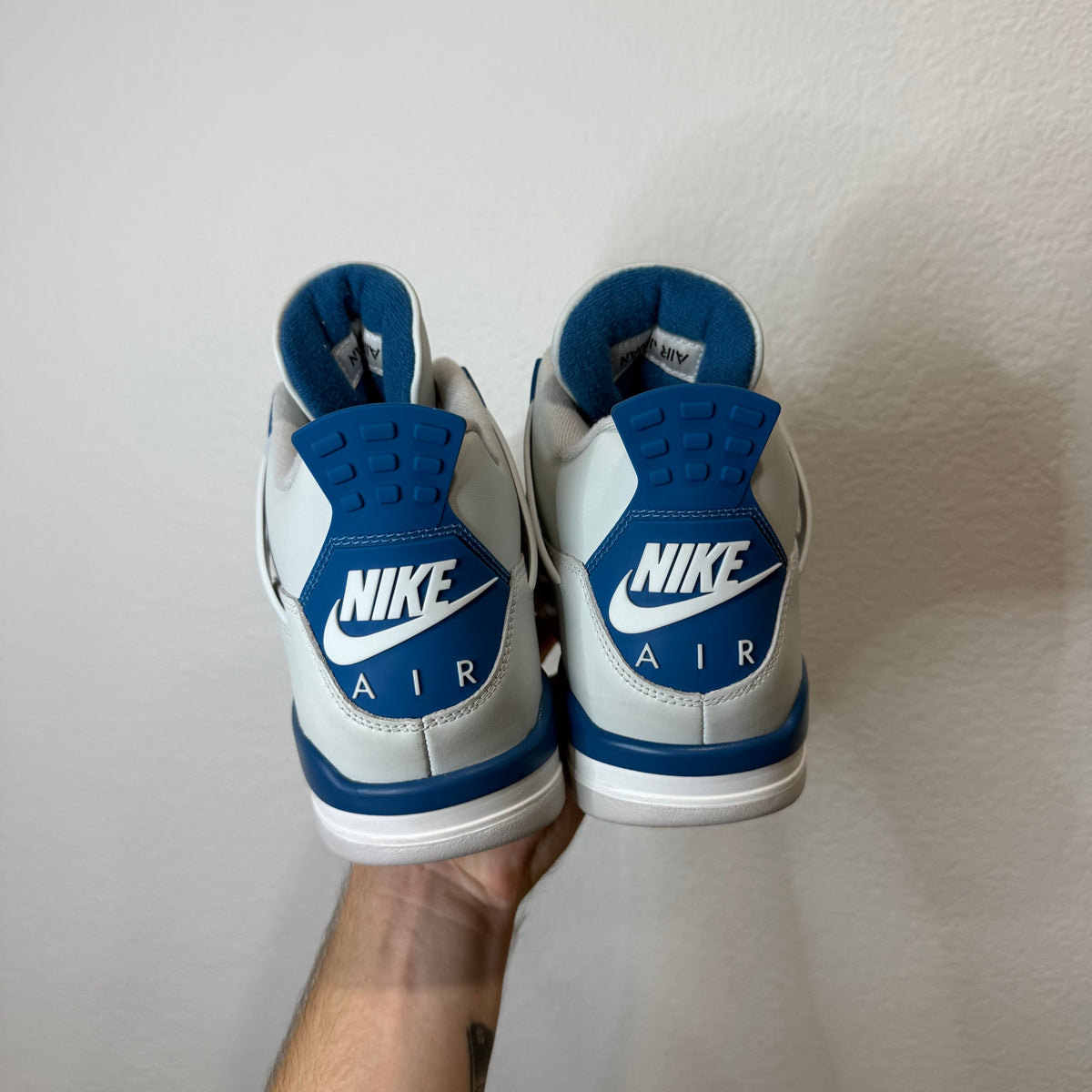 Jordan 4 Retro Military Blue 2024 Sneakers - Size 10.5