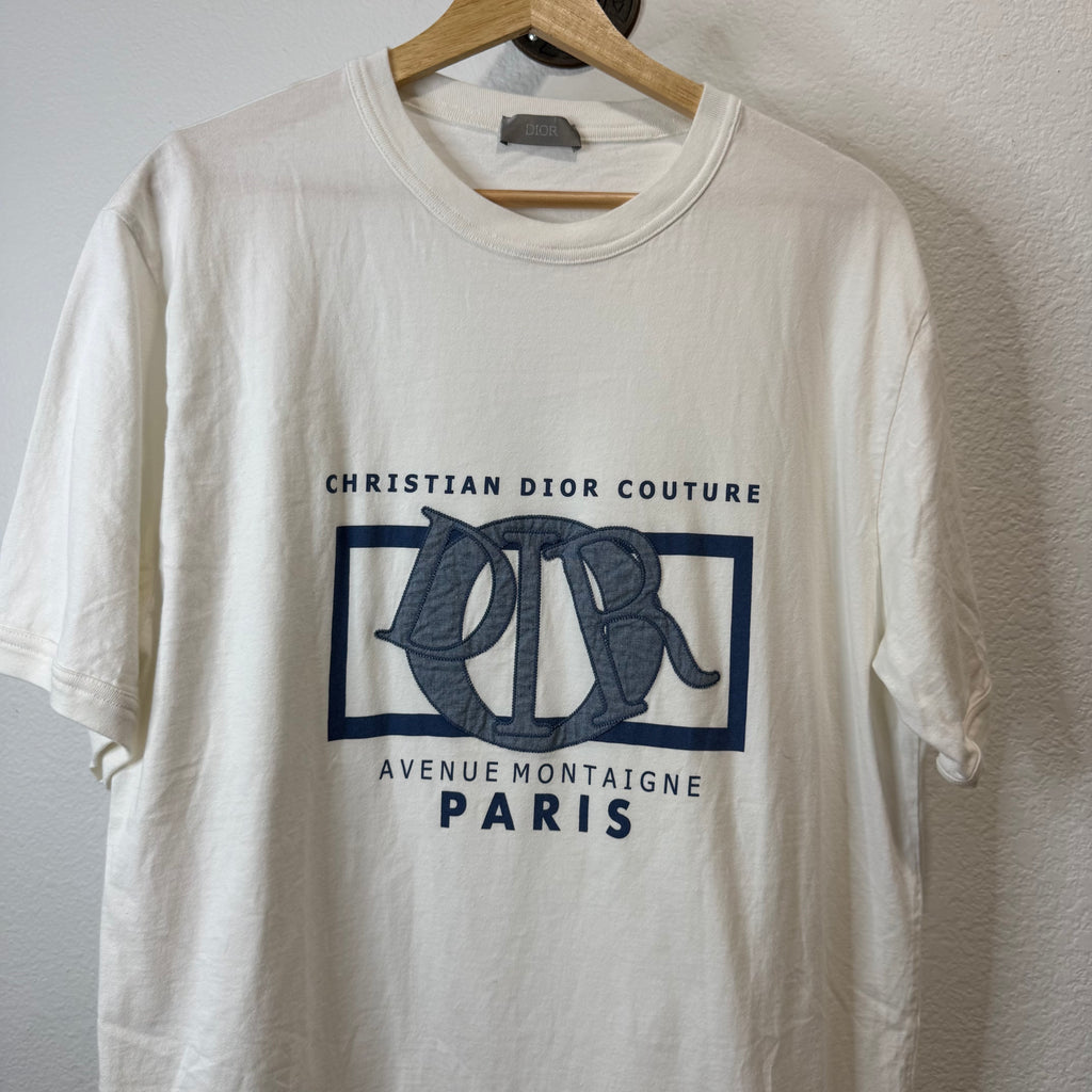 Dior Couture T-shirt Avenue Montaigne Paris - Size L