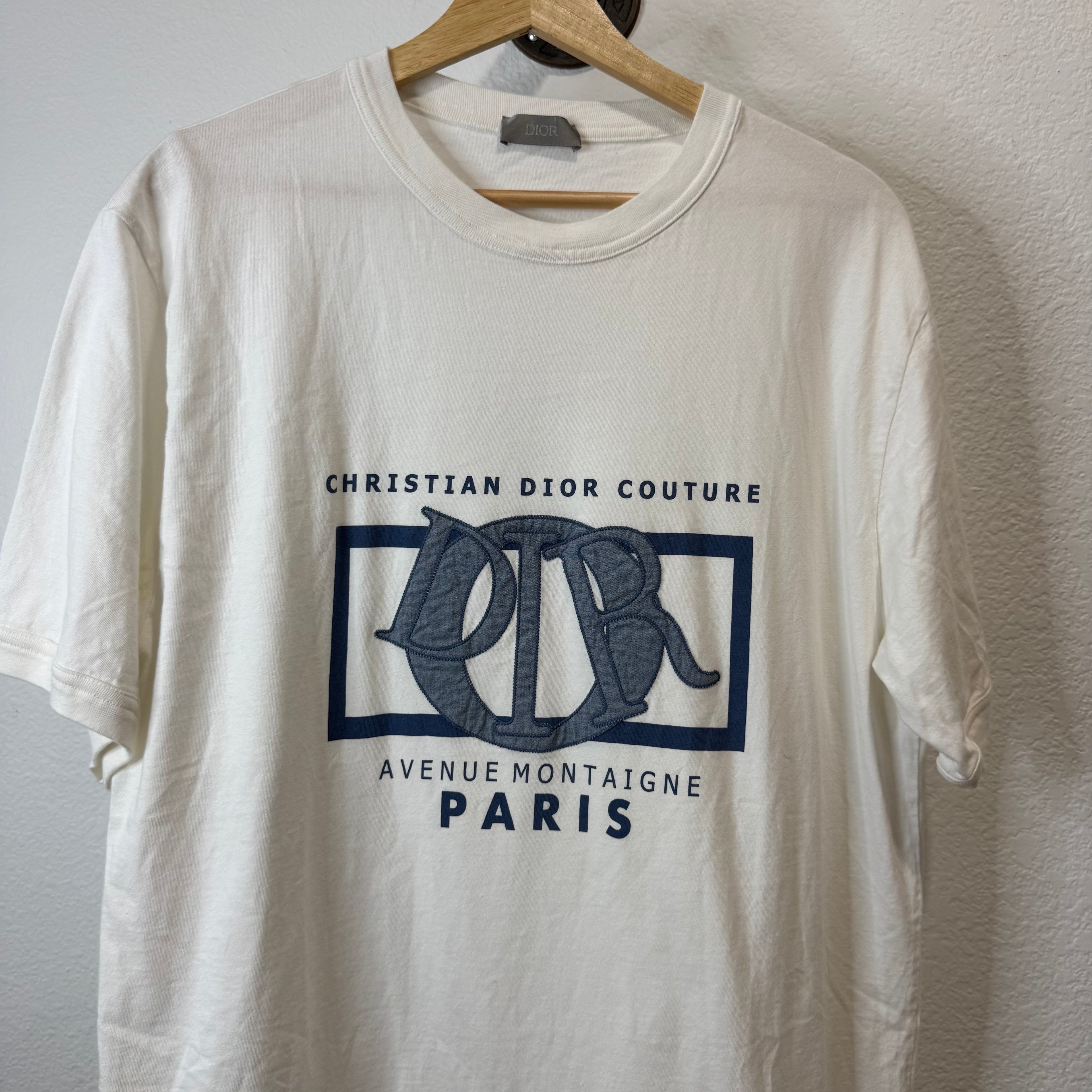Dior Couture T-shirt Avenue Montaigne Paris - Size L