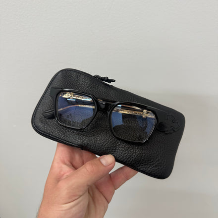 Chrome Hearts Celibussy Gold / Black Glasses