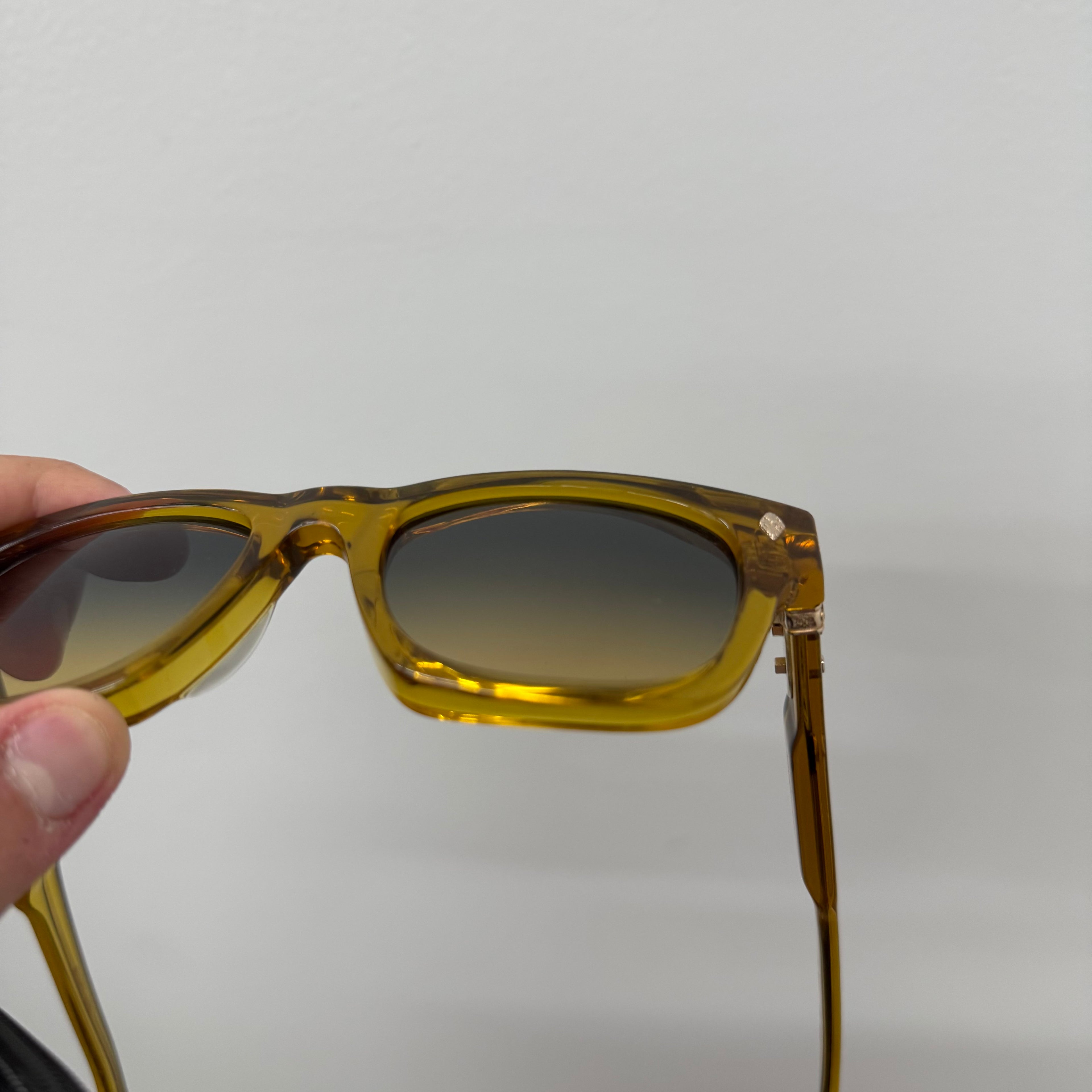 Chrome Hearts Dickfitzener Yellow Sunglasses