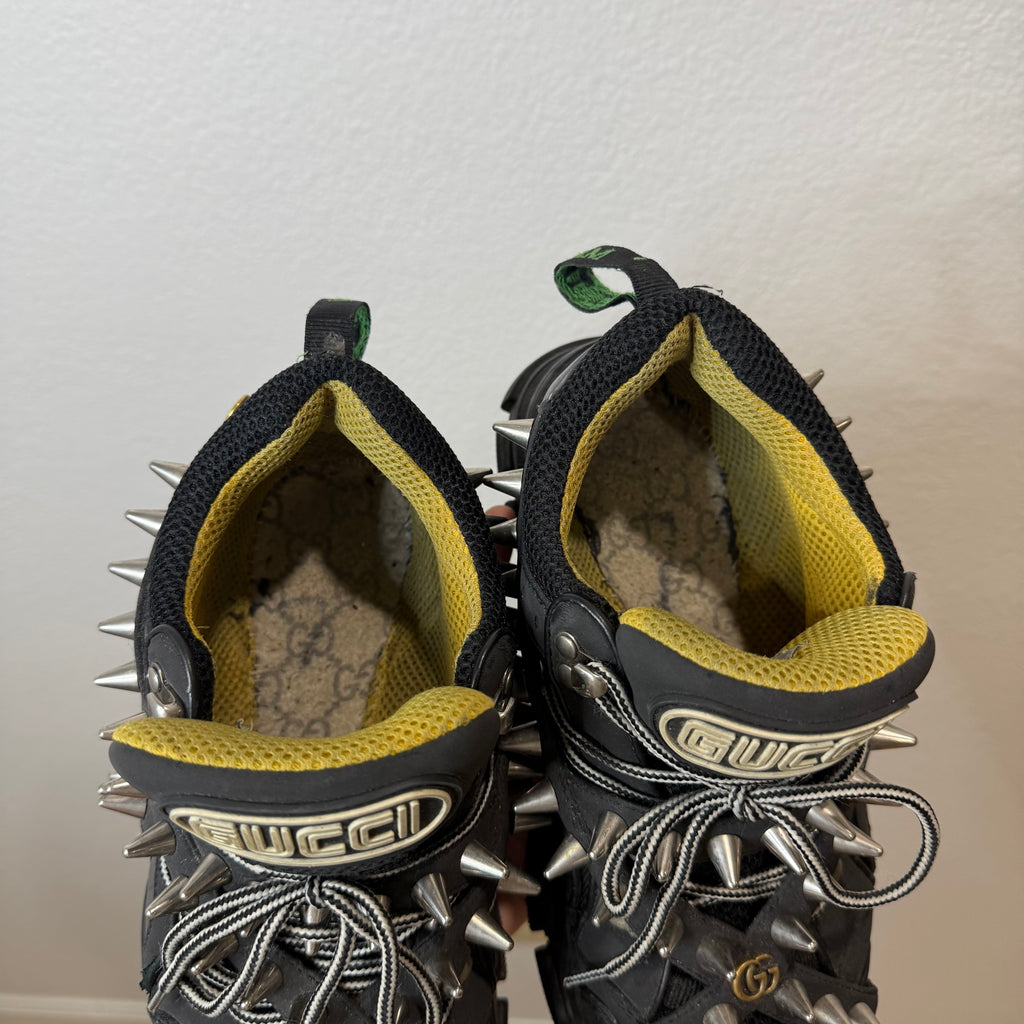 Gucci Spike Flashtrek Sneakers - Size 7