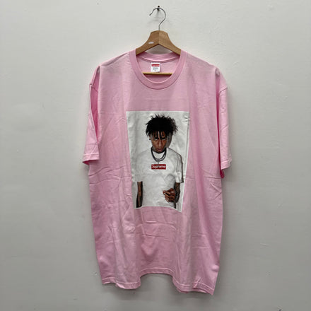 Supreme NBA Youngboy T-Shirt Pink - Size XL
