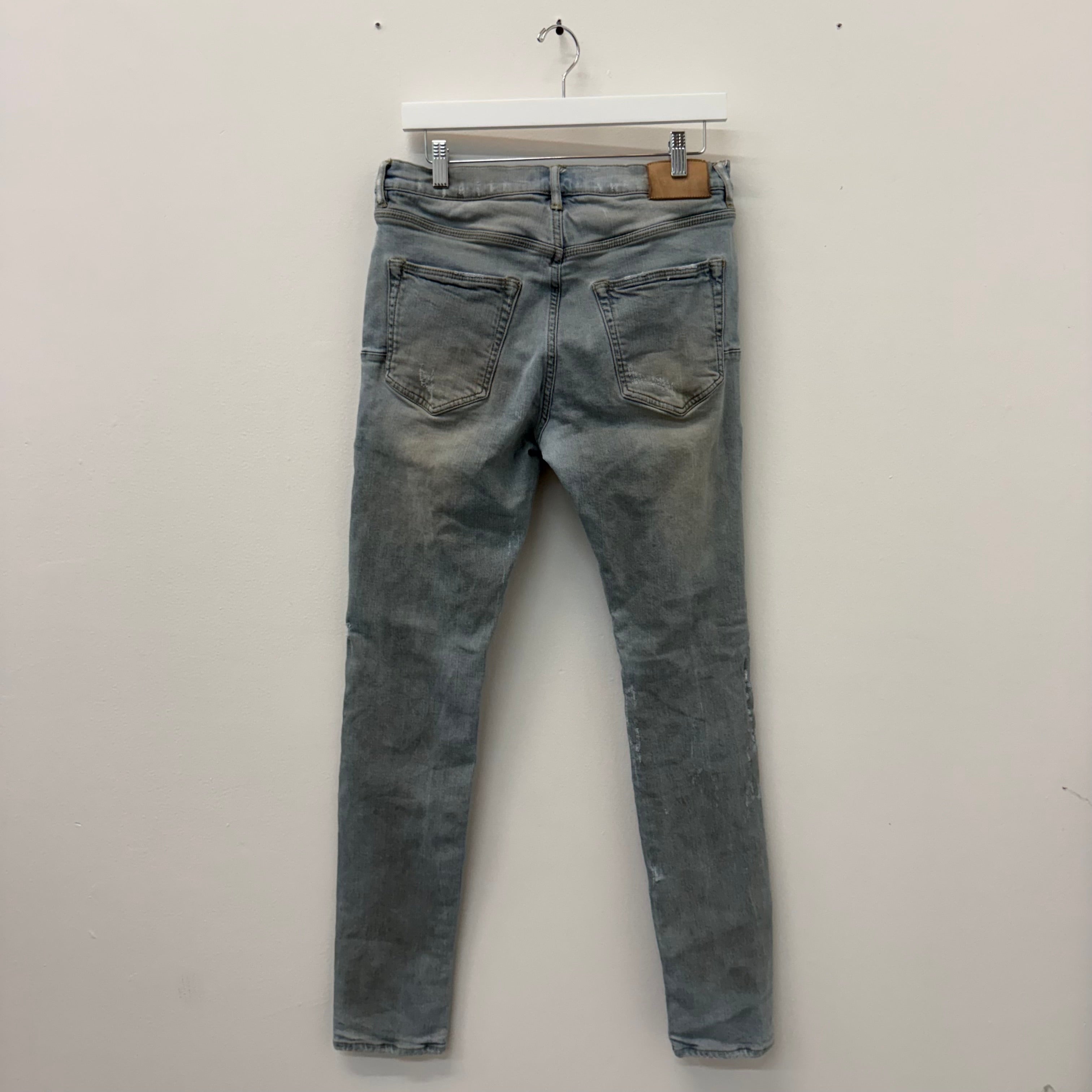 Purple Brand Distressed Denim Jeans - Size 32