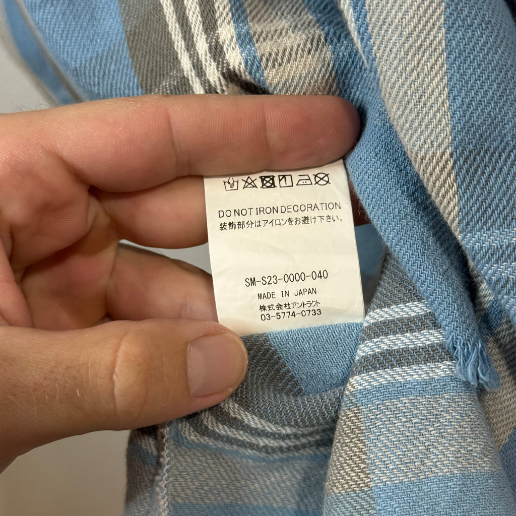 Saint Michael Academy Flannel Blue - Size XL