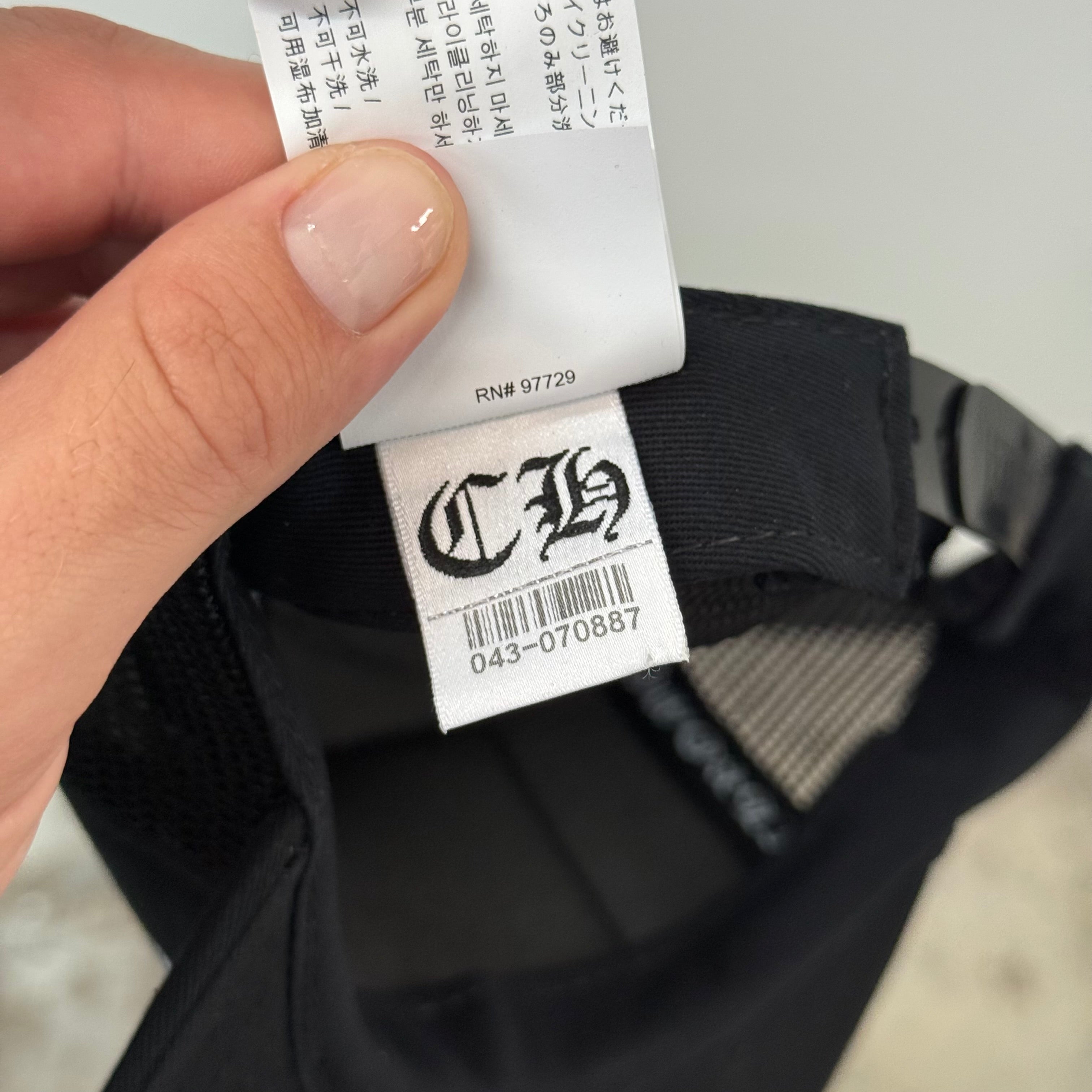 Chrome Hearts Las Vegas Trucker Hat Black