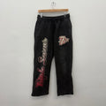 Triple Sevens Star Black Sweatpants - Size L