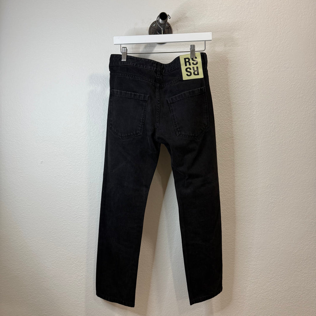 Raf Simons Drugs 2C-B GHB Patchwork Jeans Black - Size 30