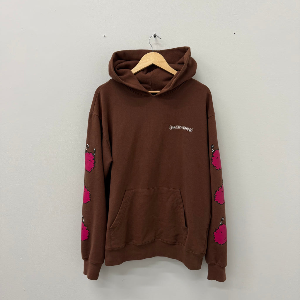 Chrome Hearts Matty Boy Structure Hoodie Brown - Size L