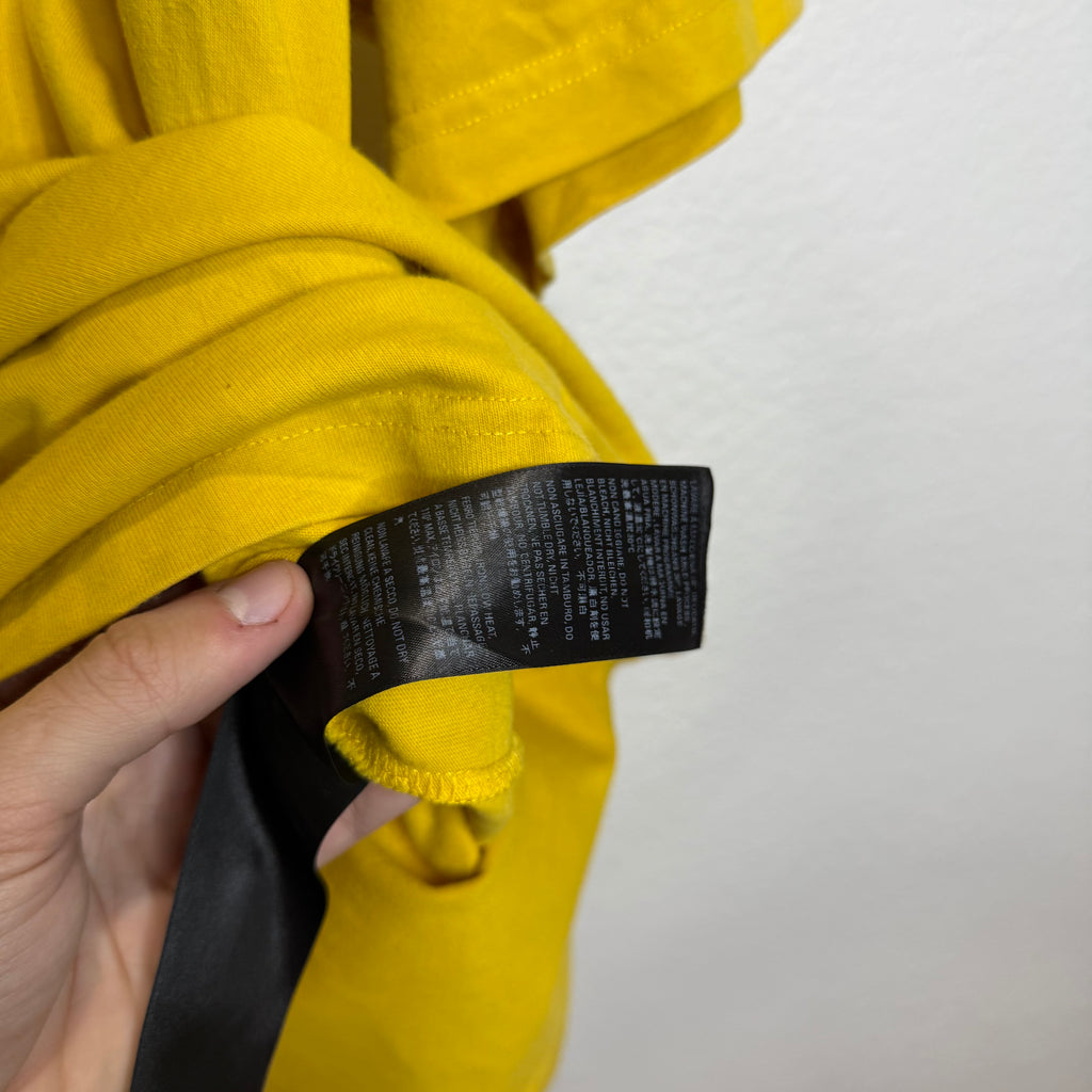 Balenciaga Campaign Yellow T-Shirt - Size M
