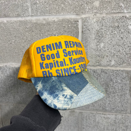 Kapital Kountry Denim Repair Trucker Hat