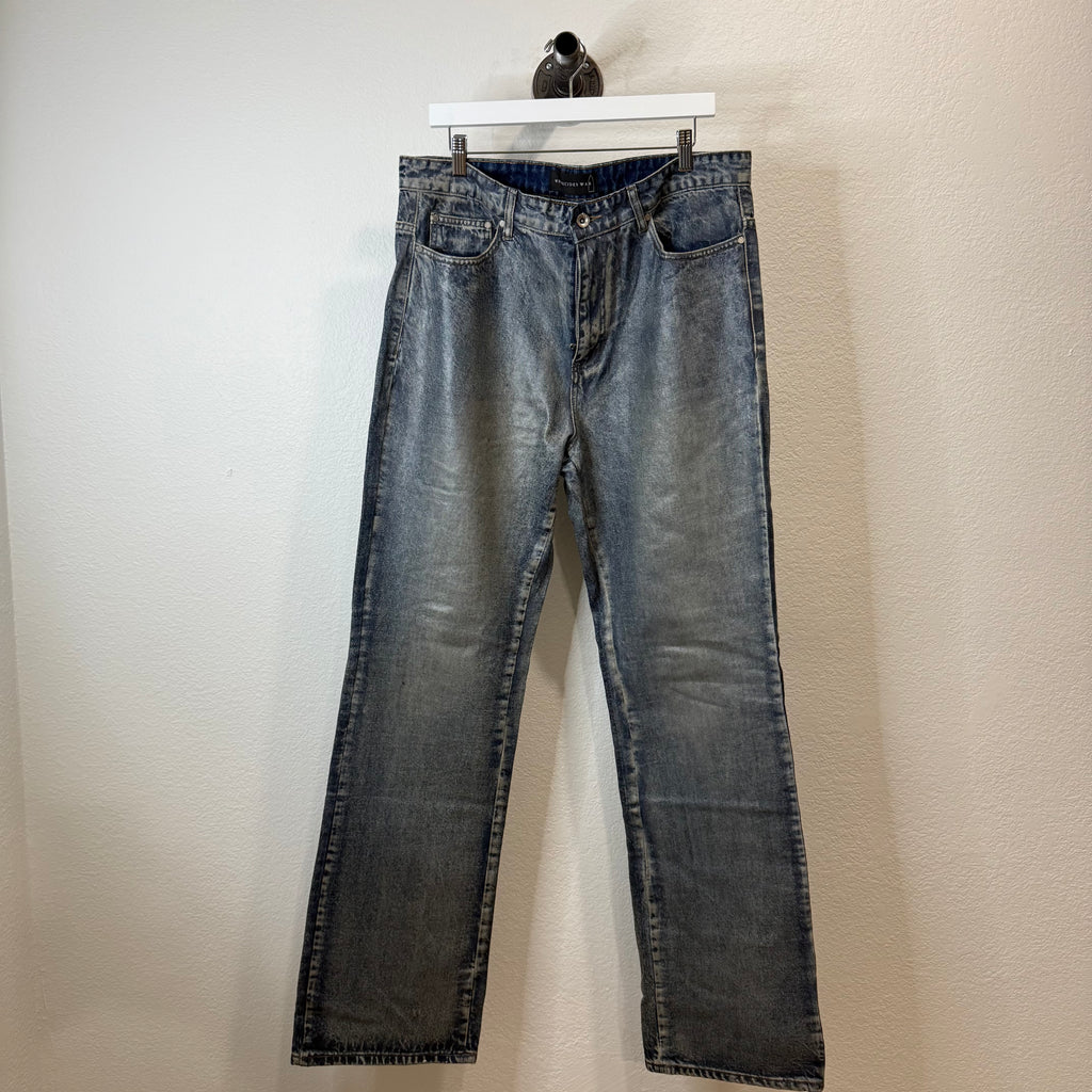Who Decides War Wax Denim Jeans - Size 36
