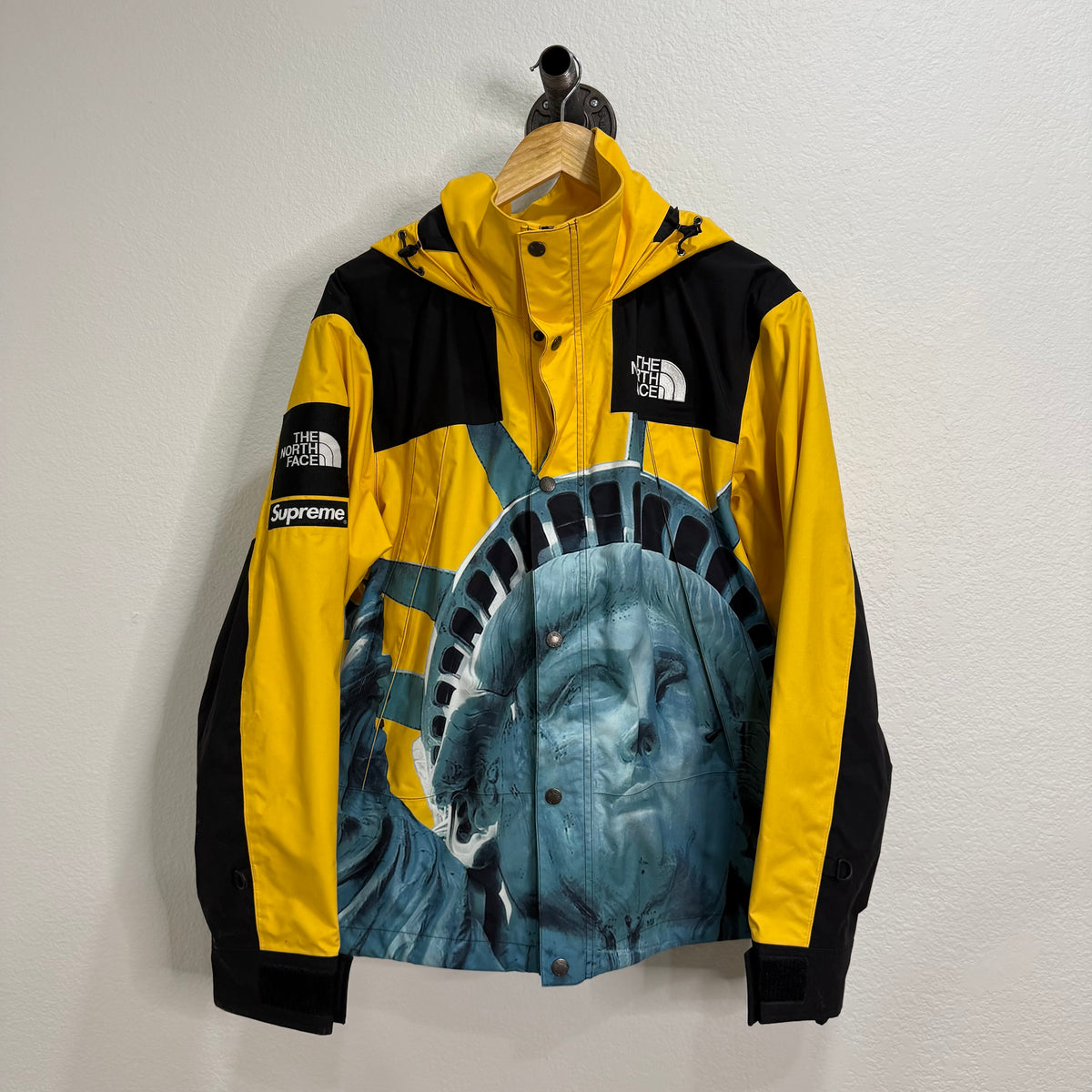 Supreme x North Face Liberty Mountain Jacket FW19 Yellow - Size M
