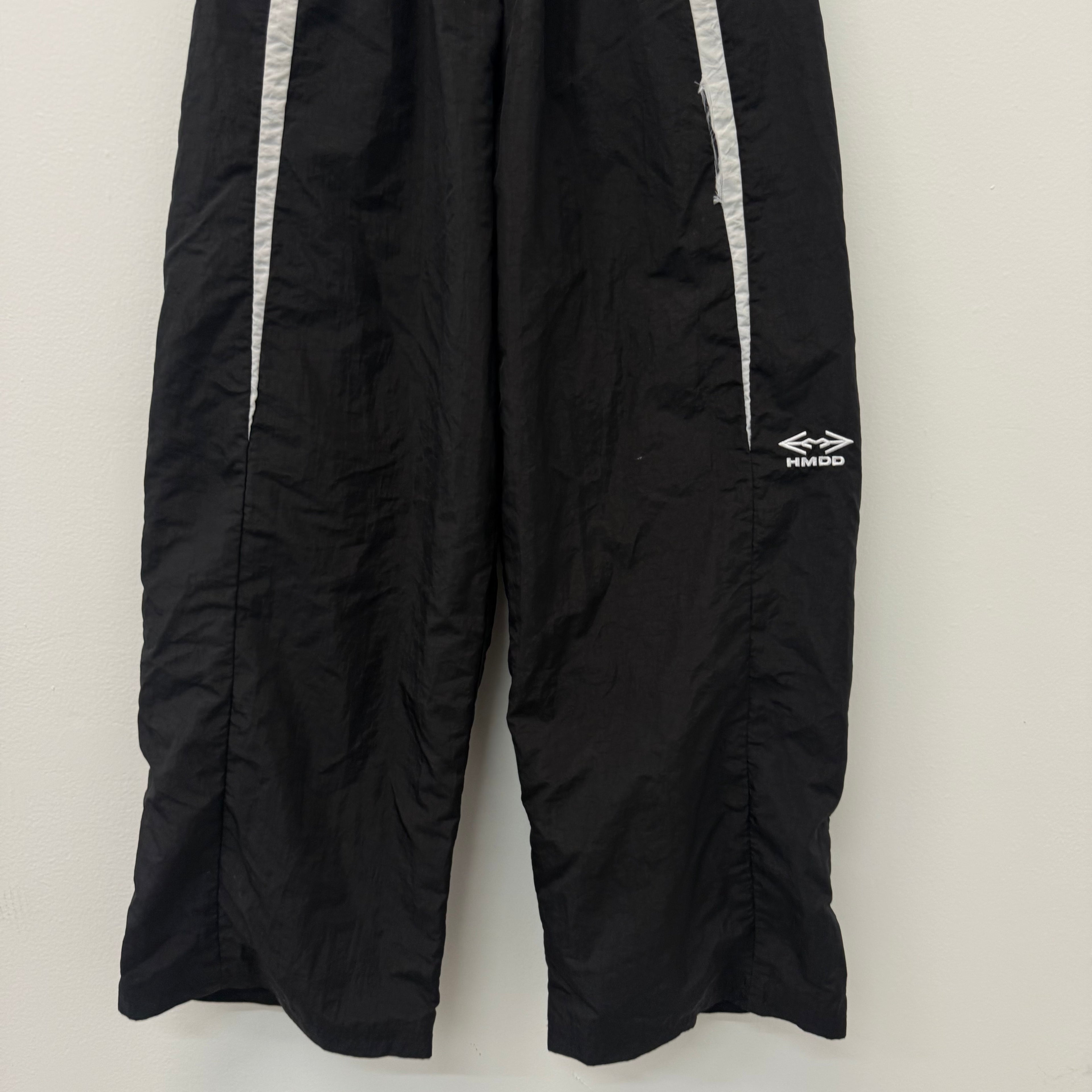 HMDD Black Track Pants Nylon - Size M