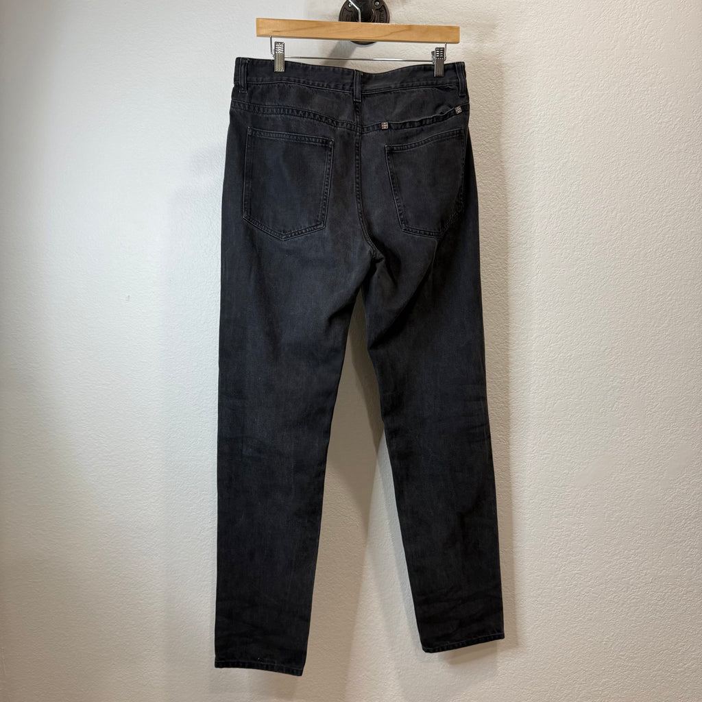 Givenchy Classic Black Denim Jeans - Size 33