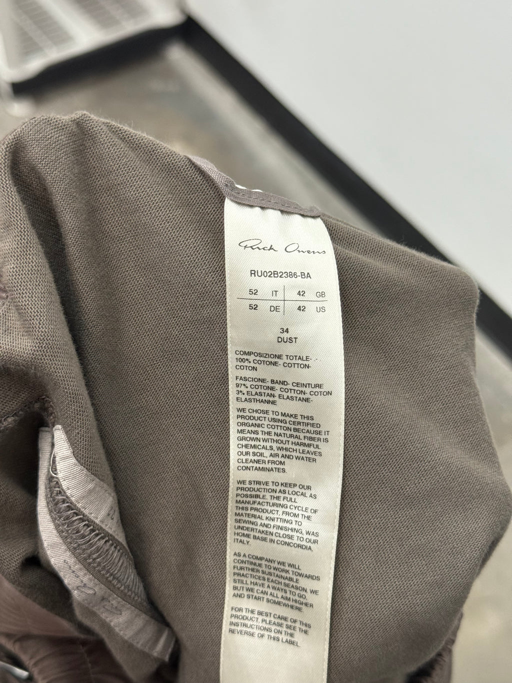 Rick Owens FW22 Drkshdw Strobe Star Shorts - Size 36 US
