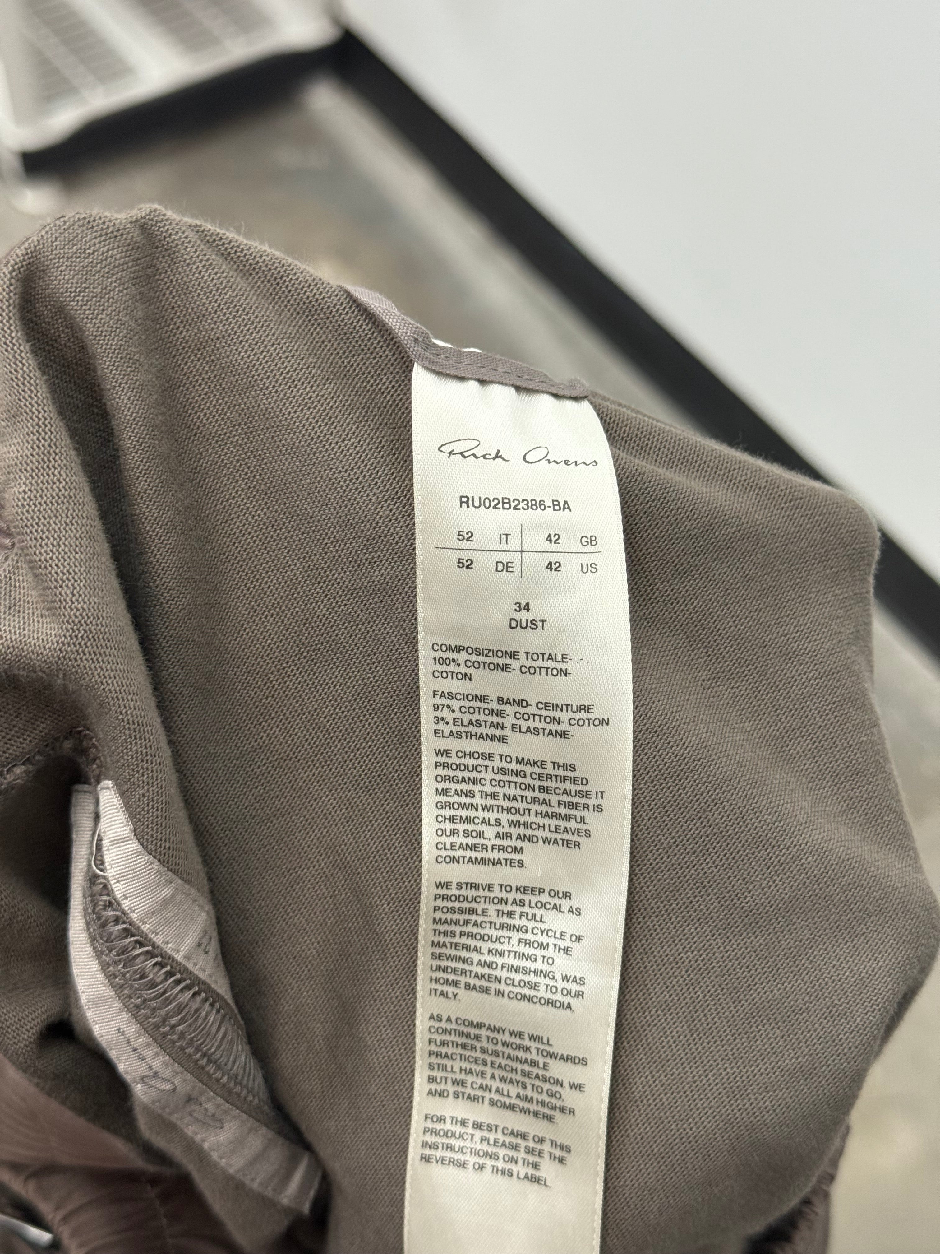 Rick Owens FW22 Drkshdw Strobe Star Shorts - Size 36 US