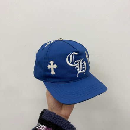 Chrome Hearts Blue Patch CH Trucker Hat