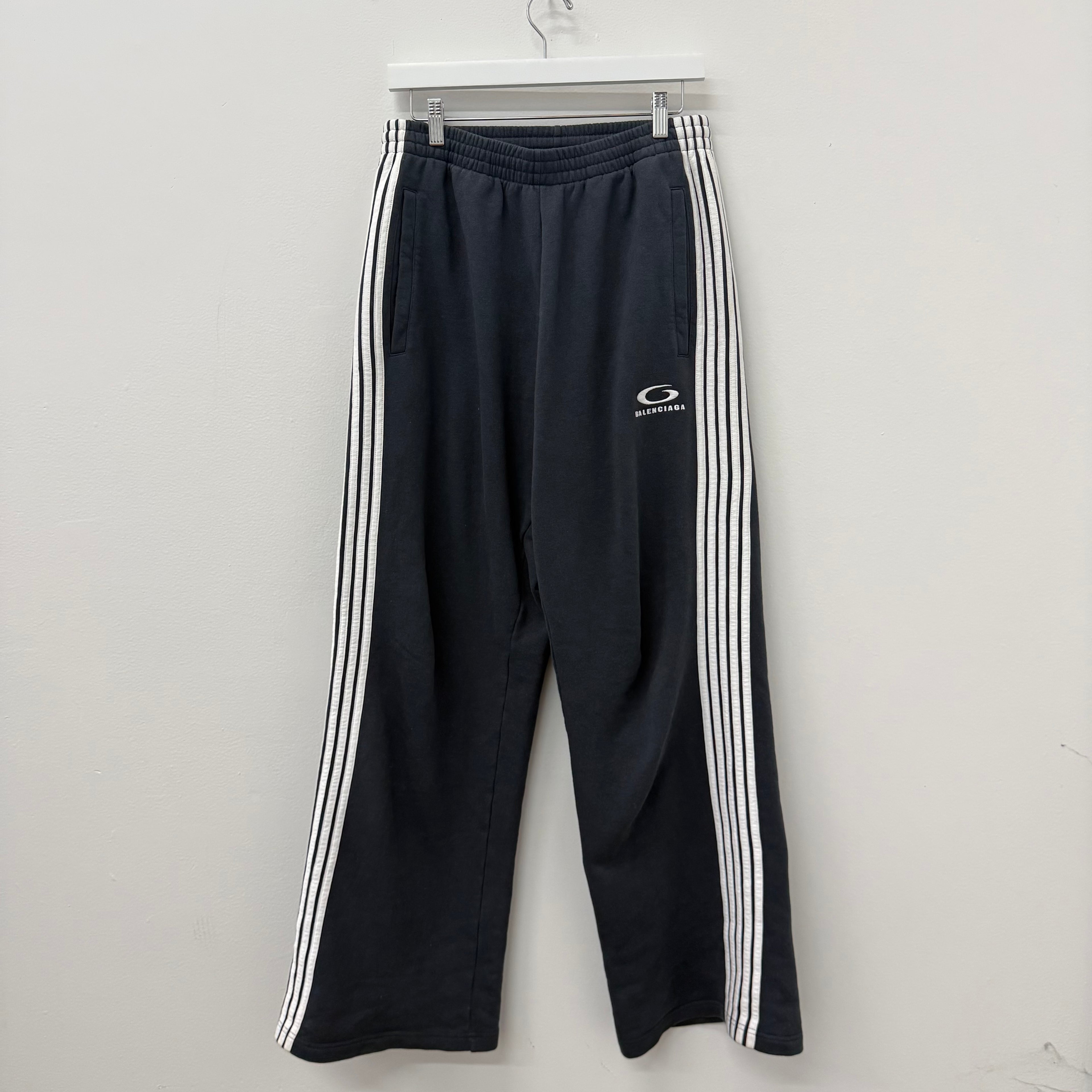 Balenciaga Icon Navy Baggy Sweatpants - Size S