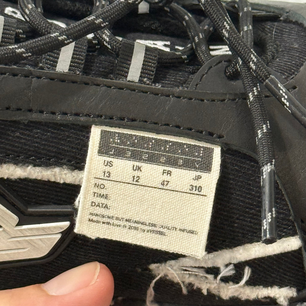 Sicko x Vessel Black Hiking Sneakers - Size 13