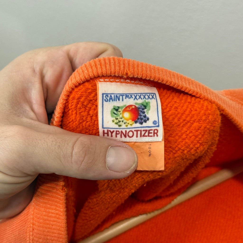 Saint Michael Snoopy Peanuts Linus Crewneck Orange - Size S