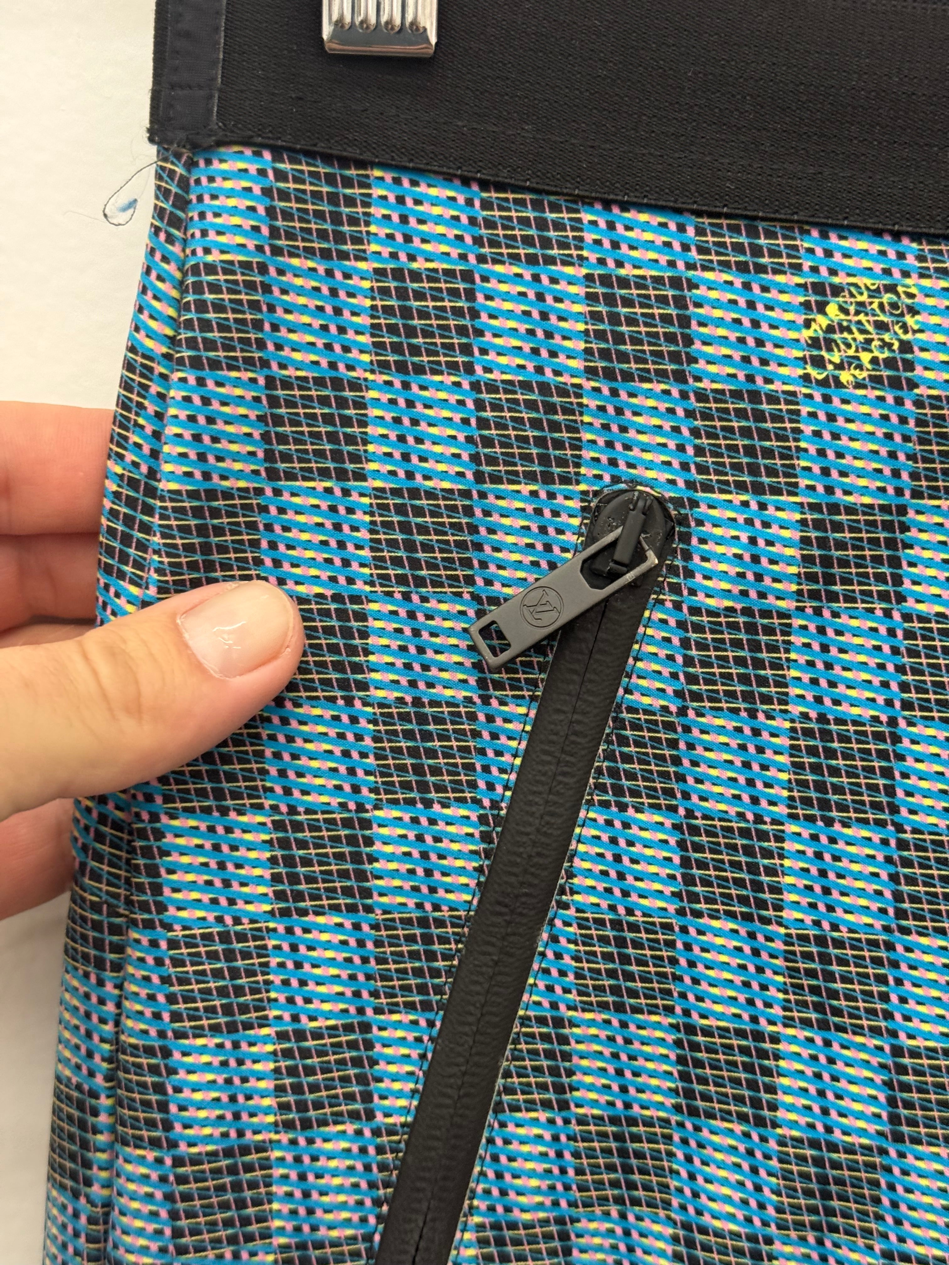 Louis Vuitton Blue Monogram Joggers - Size 38