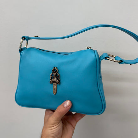 Chrome Hearts Chicken Nugget Blue Purse Bag