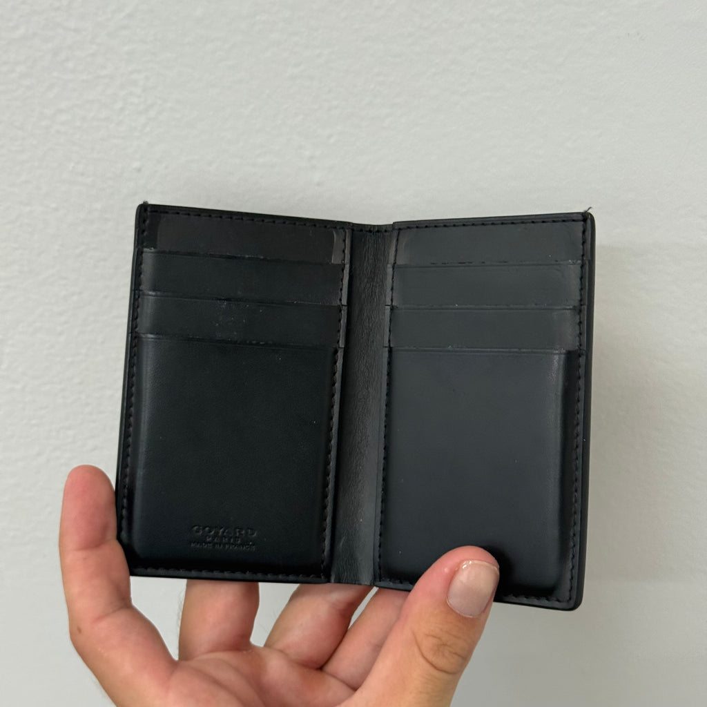 Goyard Jet Black Saint Pierre Card Holder