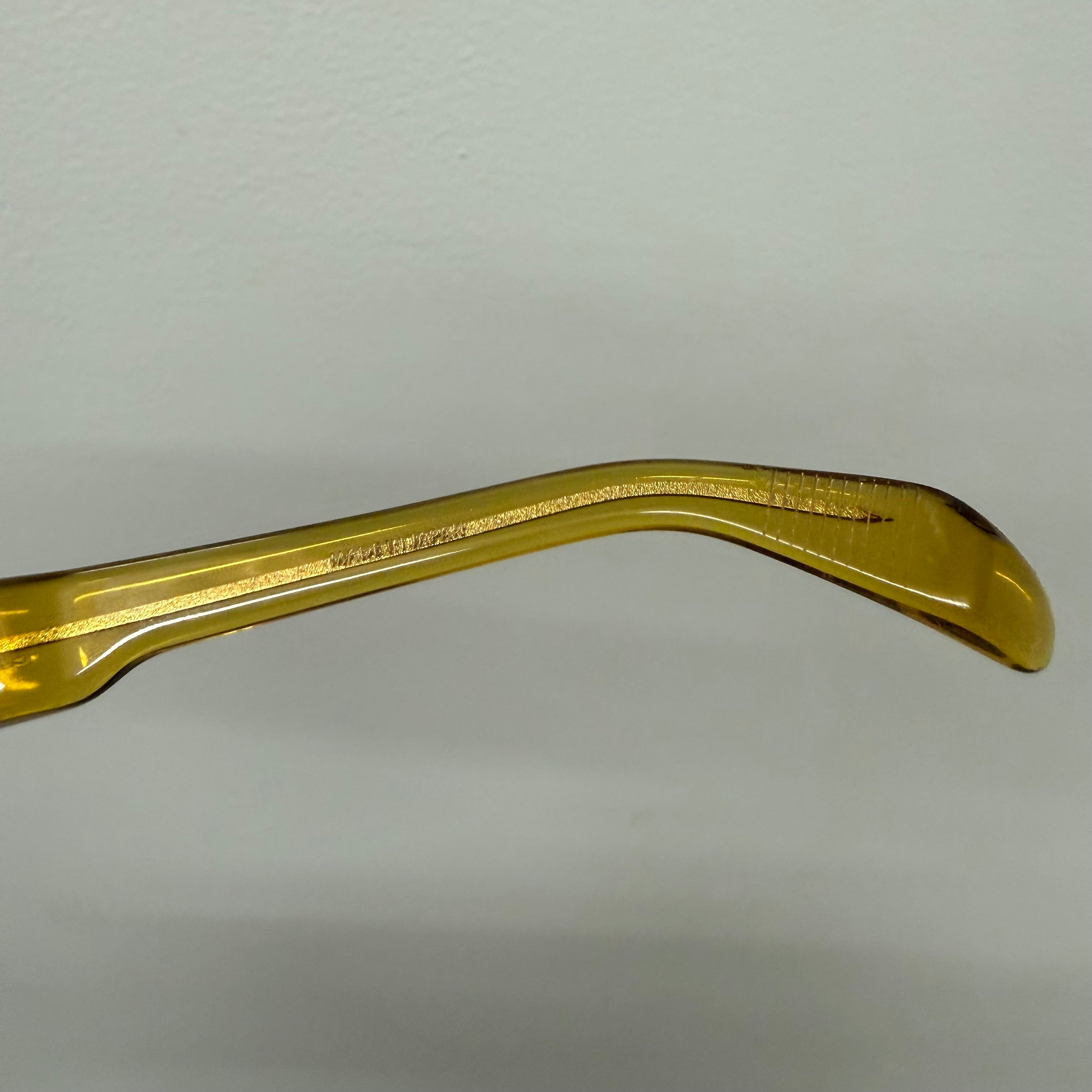 Chrome Hearts Dickfitzener Yellow Sunglasses