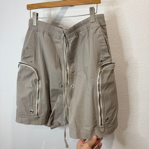 Rick Owens DRKSHDW Bauhaus Shorts Dust Grey -  Size 54 IT (36)