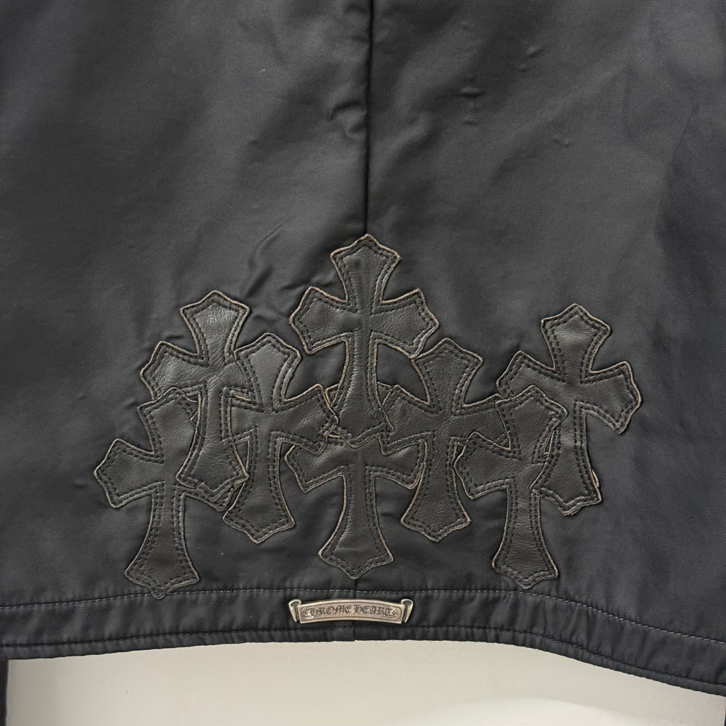 Chrome Hearts Cross Patch Nylon Work Jacket - Size S/M