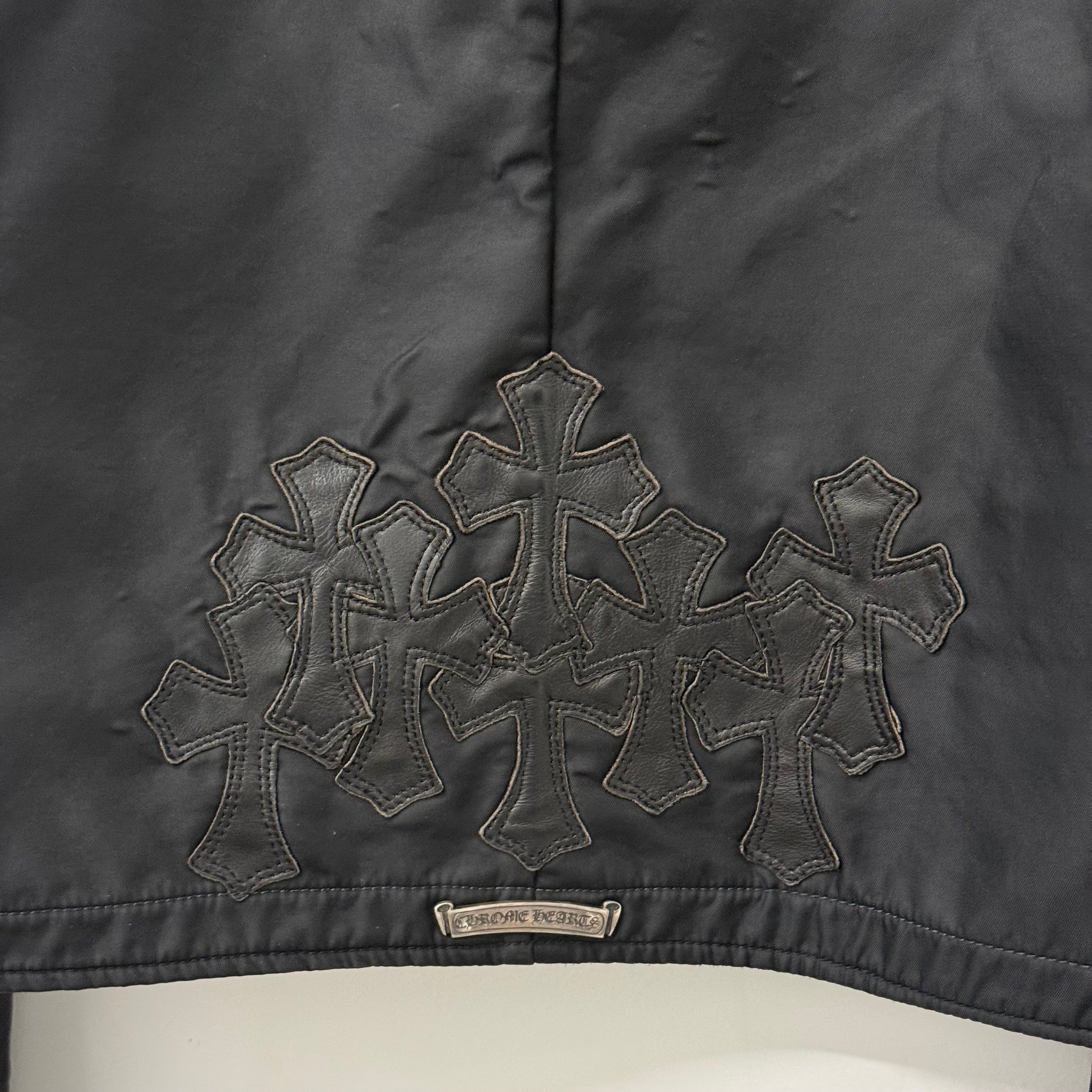 Chrome Hearts Cross Patch Nylon Work Jacket - Size S/M