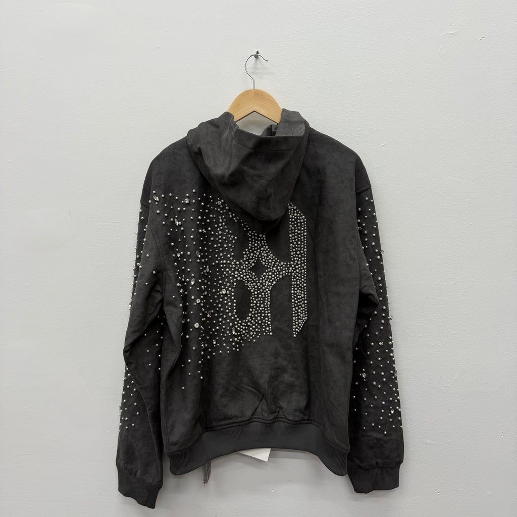 Birth of A Royal Child Black Pearl Zip Hoodie - Size L