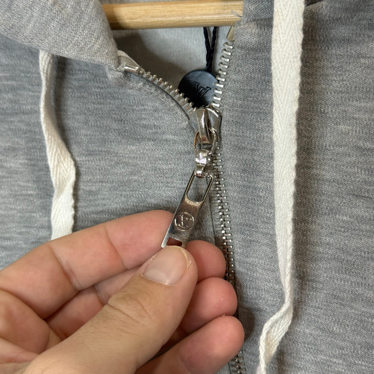 Louis Vuitton 2019 Trunk and Bag Print Zip Hoodie - Size S