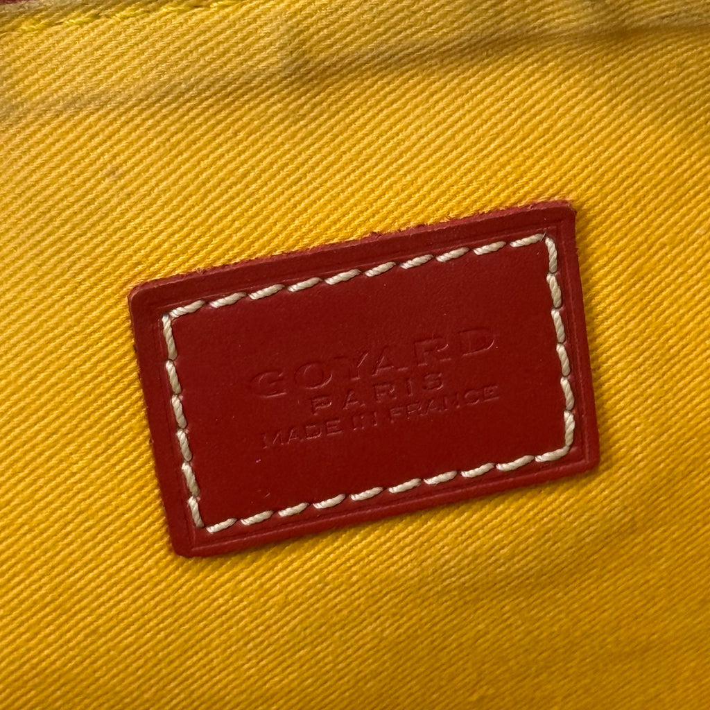 Goyard Senat Side Bag Pouch Red