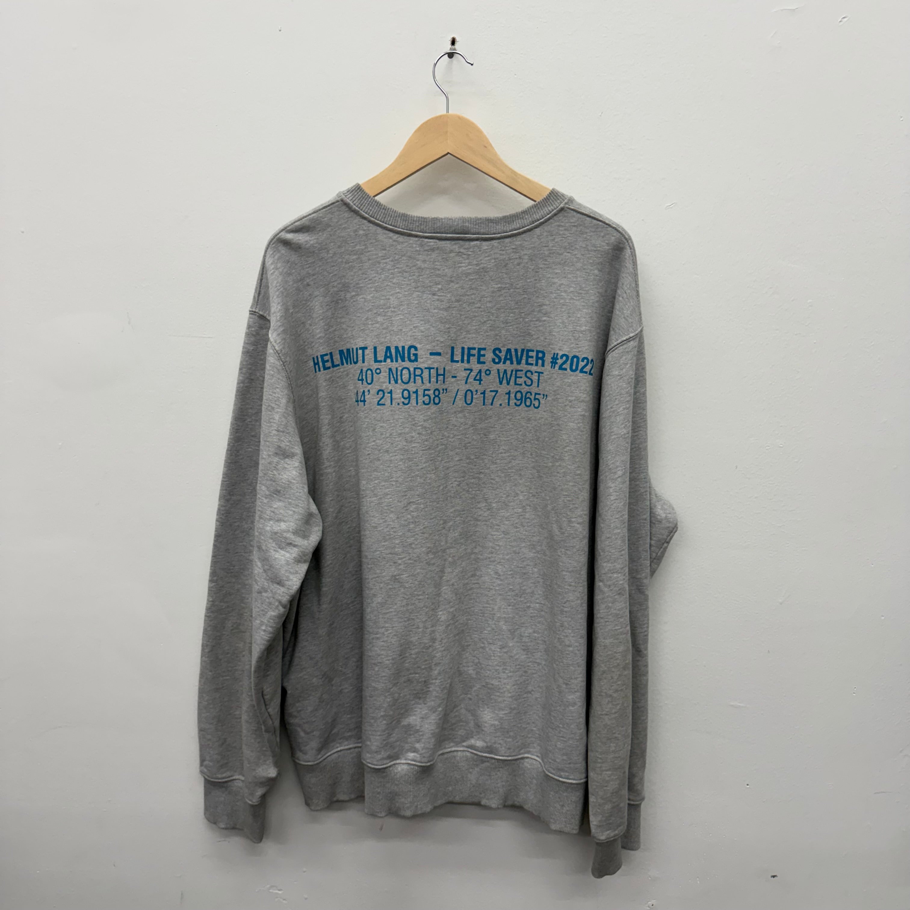 Helmut Lang Crewneck Longsleeve - Size XXL